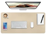 Leather Desk Pad Protector Non-slip Mat Waterproof S-golden 24X14 Inch New. Price: $17.66.