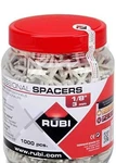 Rubi Professional Spacer. 1/8" Plastic Tile 1000-PACK White New. Price: $20.00.