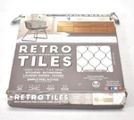 Achim Retro Tiles Self Adhesive Peel Stick Vinyl Floor Scallop 12" X Open. Price: $25.99.