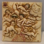 Nib Harmony Kingdom Picturesque Tile Figurine Noah's Park Thunder Dome #PXNE1 New. Price: $16.99.