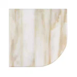 Jeffrey Court Dawning White 7.625 In. X Polished Marble Wall Mount New. Price: $20.00.