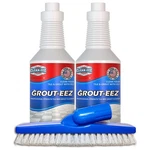 Clean-eez Grout Cleaner 2 Pack With Stand-up Brush Attachment 3 Piece Set New. Price: $71.98.