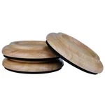 Solid Wood Grand Piano Cups,set Of 3 Casters Floor Protectors Pi... New. Price: $29.54.