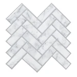 Roommates TIL5049FLT Marble Herringbone Peel And Sticktile New. Price: $25.13.