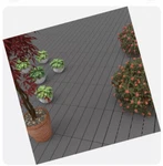 Pure Garden 50-LG1189 Patio And Deck Tiles Interlocking Slat Pattern Outdoo... Open. Price: $49.99.