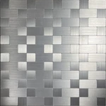 Xuaniny Peel And Stick Metal Backsplash Tiles 3D Self Adhesive Aluminum Mosaic New. Price: $37.99.
