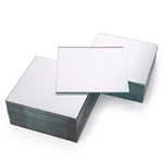 Suwimut 50 Pack Square Glass Mirror Tiles, 4X4 4"L 4"W 0.07"H, New. Price: $34.52.