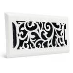 Sierra Grates 4X12 Floral Steel Floor Register Glacier White Air Vent New. Price: $64.26.