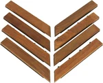 Bare Decor Ez-floor Corner Trim Interlocking 8 Piece, Brown New. Price: $77.99.