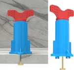 120 Pcs Tile Leveling System Floor Spacer Leveler Tiling Tools Accessory Mynakaz New. Price: $68.80.