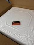Styrofoam Decorative Ceiling Tiles From Inc. Open. Price: $37.00.