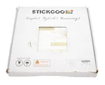 Sticky Goo Peel & Backsplash Tiles 10 Sheets Pvc Metal Gold Adhesives Open. Price: $49.99.