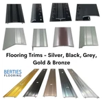 Flooring Edging Strip Trim - Metal Edge Bars For Vinyl , Tile Laminate Carpet New. Price: $53.81.