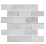 Msi Arabescato Carrara 11.81 In Honed Marble Look Floor And Wall Tile Sheet New. Price: $7.69.