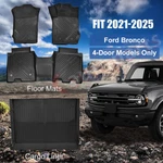 Floor Mats +trunk Cargo Liner Full Set 2021-2025 Ford Bronco Waterproof Tpe New. Price: $79.95.