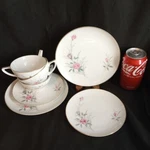 Vtg 1950'S Golden Rose By Msi, Fine China Japan 4 Cups, 2 Salad & Bread Plates Used. Price: $19.48.