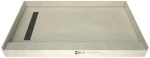 Tile Redi RT3648L-PVC Trench 48" X 36" Rectangular Shower Nickel New. Price: $859.00.