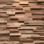 Reclaimed Teak 3D Wall Panels - Easy Diy Home Decor For Any Room 10 Pack New. Price: $199.99.
