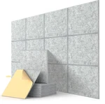 Soundproof Wall Panels, Kuchoow Acoustic Absorbing Pack 12 New. Price: $36.99.