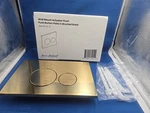 Swiss Madison Wall Mount Actuator Flush Push Button Plate SM-WC001Z Brushedbrass Open. Price: $18.00.