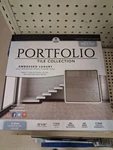Achim Portfolio Embossed Self-adhesive Vinyl Floor Tiles Beige 12X12 9-PACK New. Price: $26.95.