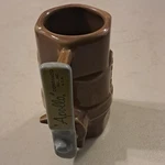 Conbraco Industries Apollo Hexagonal Ceramic Mug Brown Gray Usa 4.5" 2.5" Used. Price: $110.00.