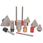 Dt-diatool 1PC Diamond Chamfer Finger Milling Bit Porcelain Tile Marble Hole Saw New. Price: $24.89.