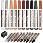 Daixism Furniture Repair Kit Wood Markers Wax Sticks, For 21 Piece Set, Oak New. Price: $14.26.