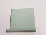 Vtg. Tilecrest Ceramic Corner Base Bullnose Lt. Green Mint New V2. Price: $6.95.