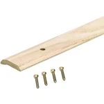 M-d 85357 Carpet Trim, 36-1/4 L, 1.44 W, Hardwood, Unfinished. Price: $28.53.