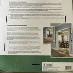 One Evertrue Scalloped Corner Panels Frame 14" X 23" White Decor Molding Wall New. Price: $45.00.