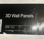 Art 3D Decorative Wall Panels 30CM X Matt White 33 Pack New. Price: $29.00.