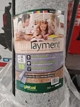 Insulayment Tile & Hardwood Felt Flooring For Under Laminate INSUL100 Used. Price: $45.44.