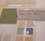 Pc. Almond: V Cap Ceramic Trim Tile: Counter-top Edging, American Olean #12 Open. Price: $47.55.