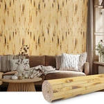 Fonuno Bamboo Wall Panel For Interior Decoration Pole Wrap Roll Natural New. Price: $102.36.