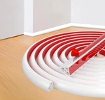 Flexible Quarter Round Molding Trim 118 Inch Waterproof Silicone Peel Stick Wall New. Price: $21.99.