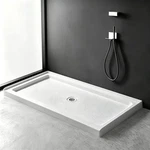 60"X36"CENTER Drain Shower Pan Cupc Approved,tile Flange & Durable Bathroom Base New. Price: $309.99.