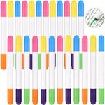24 Pcs Neon Markers For Light Up Led Note Board Dual Sided Pens Kids New. Price: $17.73.