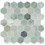 Msi Icelandic Green In. Hexagon 12 0.38 Polished Marble Open. Price: $128.90.