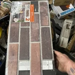 Smart Tiles 2PK Brik Porto Xl Matte Peel & Stick 3D Paper Backsplash New. Price: $36.99.