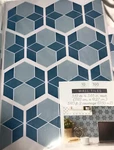 Peel And Stick Wall Tiles Target Design Group Blue Teal 3.12" X 3.65" 10 Sheets New. Price: $14.99.