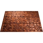 Fasade 18 In. X 24 Thermoplastic Backsplash Panel, Moon Copper Traditional New. Price: $51.80.