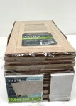 Lot Of 7 Hampton Bay 4 In. X 10 Oak Wood Flush Mount Grilles Unfinished Open. Price: $58.99.