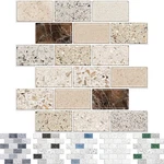 Urcolor 10-SHEET Backsplash Tile For Kitchen Peel And 12X12 Inches, Brown New. Price: $28.41.