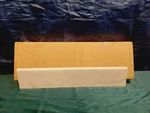 Ariel Al-cw-sidesplsh 21-3/16" Marble Vanity Splash Open. Price: $16.79.