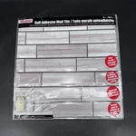 Lot Of 22 Tool Bench Hardware Peel Stick Self Adhesive Backsplash Wall Tile 12" New. Price: $38.25.