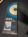 Once Upon Wall Bicycle Clock Vinyl Peel & Stick Artwork Urban Street Working Open. Price: $7.00.