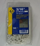 Qep Tile Spacers 500 3/16 4.76MM New. Price: $15.00.