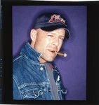 Bruce Willis Cigar Pulp Fiction Era Photo Shoot Original 2.25X Transparency. Price: $49.99.