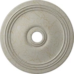 Ekena Millwork CM24DIPCC Diane Ceiling Medallion 24"OD Pot Of Cream Crackle Open. Price: $154.00.